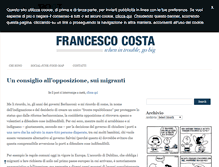 Tablet Screenshot of francescocosta.net